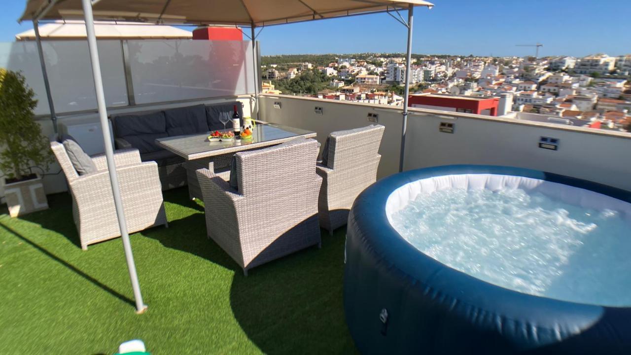 Beta - 2 Bedrooms, Private Rooftop Patio With Hot Tub, Bbq And View Apartamento Ferragudo (Faro)